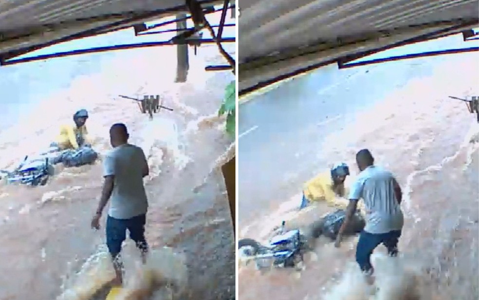 morador-salva-passageira-de-app-arrastada-por-enxurrada-em-goiania