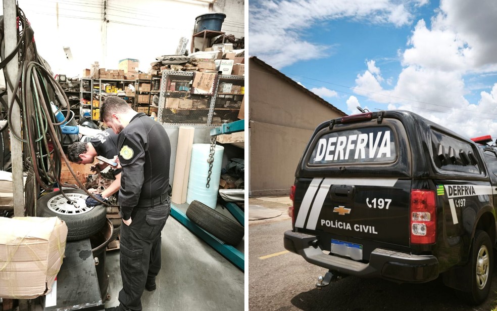 policia-investiga-esquema-de-venda-de-pecas-de-veiculos-roubados-do-rio-para-goias