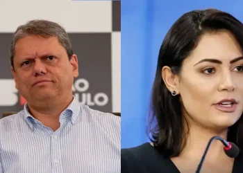 Filhos de Bolsonaro se distanciam de Michelle, que quer recolocar Tarcísio no radar