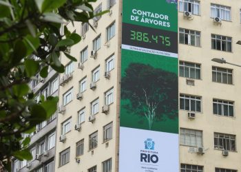 Rio lança painel para população acompanhar plantio de árvores